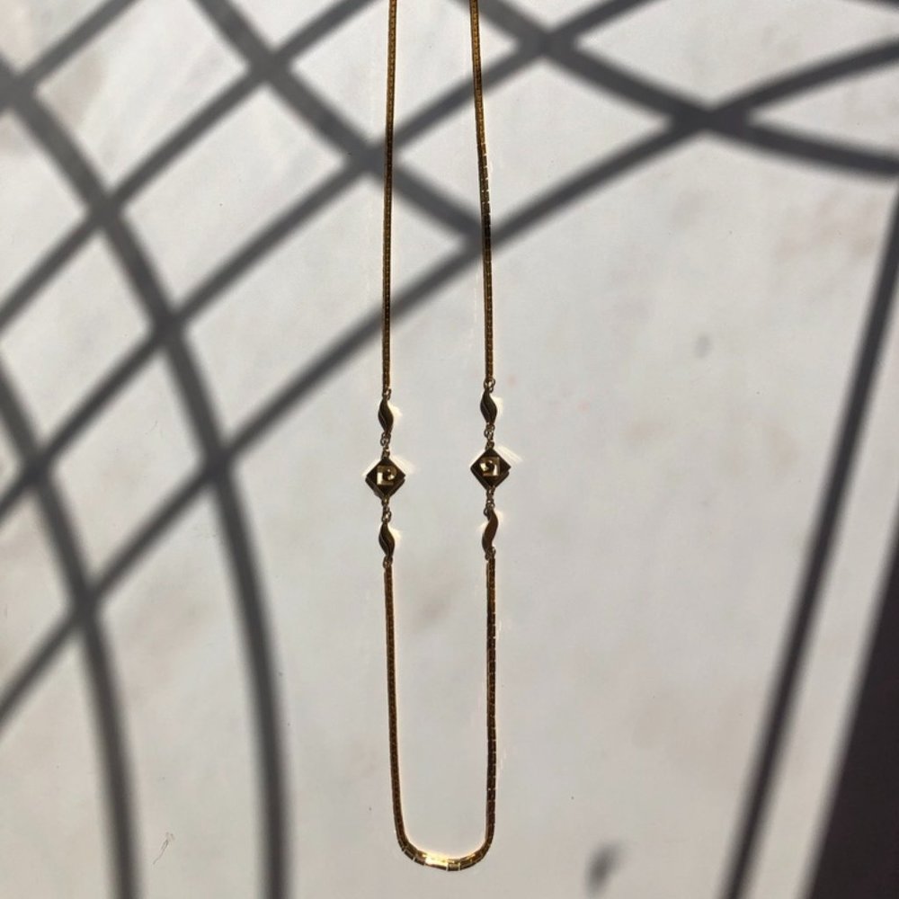 Vintage PIERRE CARDIN Gold Tone necklace